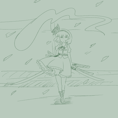 Fanart of Youmu Konpaku