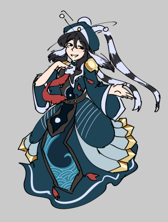 Sketch of a friend's fanservant Chang'e